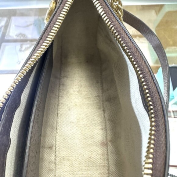 GUCCI Bag Ophidia Hand Shoulder 2 way GG Supreme Small Purse - Picture 8 of 9